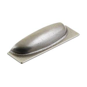 Momo George Cup Pull 96mm Pewter - Pewter