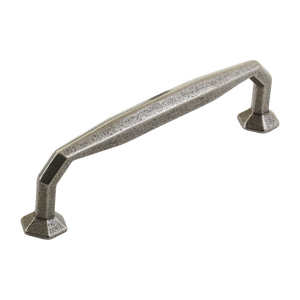 Momo Montrose D Handle 128mm Pewter - Pewter