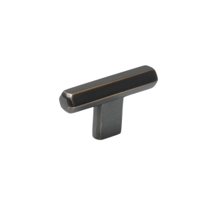 Momo Hendrix T Knob 60mm Antique Brass - Antique Brass