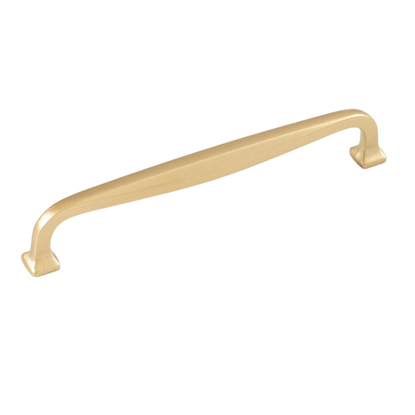 Momo Jago D Handle 160mm Satin Brass