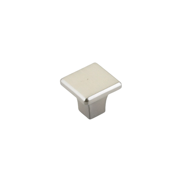 Momo Georgia Square Knob 32mm Brushed Nickel
