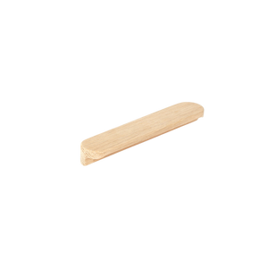 Momo Kimberley Timber Pull Handle 200mm Raw American Oak - American Oak