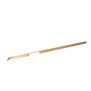 Momo Rail D Handle Left Hand 1120mm Brushed Dark Brass - Brushed Dark Brass