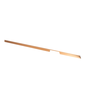 Momo Rail D Handle Right Hand 1120mm Brushed Dark Brass - Brushed Dark Brass