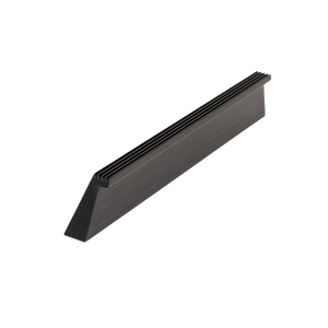 Momo Rail D Handle 160mm Brushed Black - Brushed Black