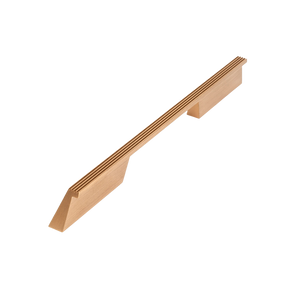 Momo Rail D Handle 192mm Brushed Dark Brass - Brushed Dark Brass