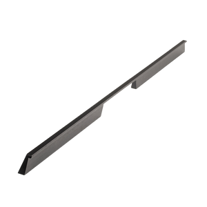 Momo Rail D Handle 576mm Brushed Black - Brushed Black