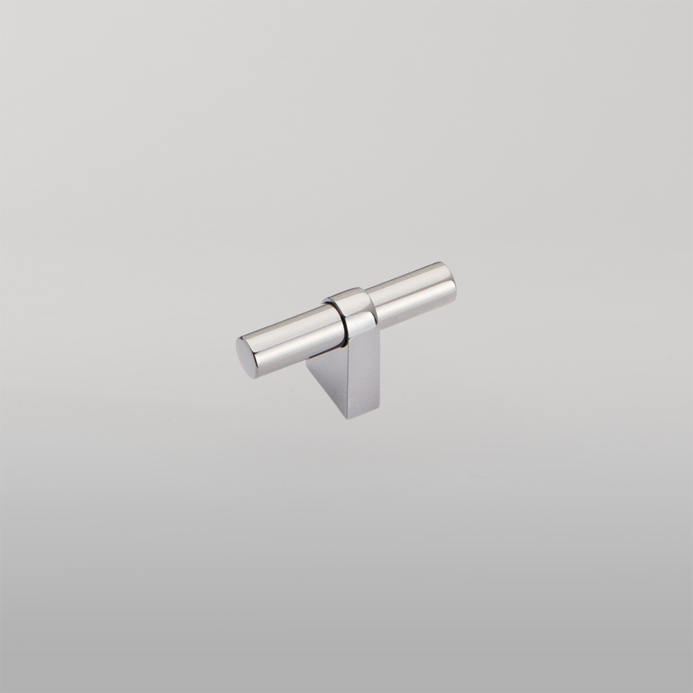Momo Loreto T Knob 60mm Polished Nickel