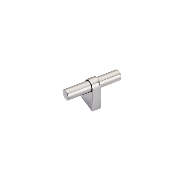 Momo Loreto T Knob 60mm Polished Nickel