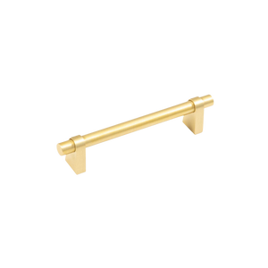 Momo Loreto Bar Pull 128mm Brushed Matte Brass - Brushed Matte Brass