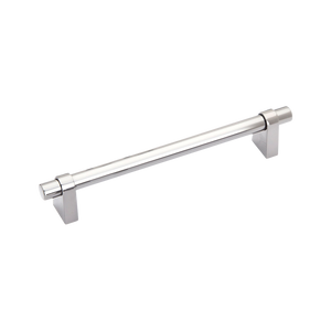 Momo Loreto Bar Pull 128mm Polished Nickel - Polished Nickel