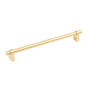 Momo Loreto Bar Pull 224mm Brushed Matte Brass - Brushed Matte Brass