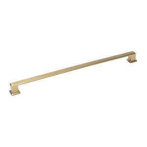 Momo Lucca D Handle 320mm Brushed Satin Brass - Brushed Satin Brass