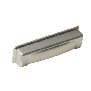 Momo Lucca Cup Pull 96mm Dull Brushed Nickel - Dull Brushed Nickel