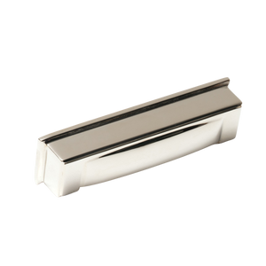 Momo Lucca Cup Pull 96mm Polished Nickel - Polished Nickel