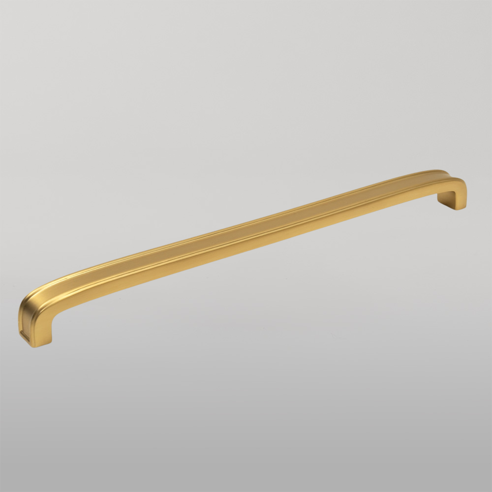 Momo Monaco 320mm D Handle Brushed Satin Brass