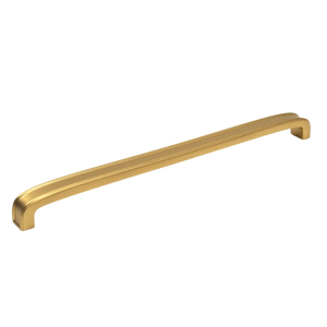Momo Monaco 320mm D Handle Brushed Satin Brass - Brushed Satin Brass
