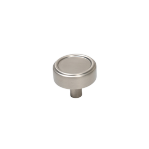 Momo Monaco 36mm Round Knob Dull Brushed Nickel - Dull Brushed Nickel