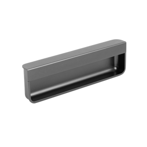 Momo Moule Edge Flush Pull 128mm Black Titanium - Black Titanium