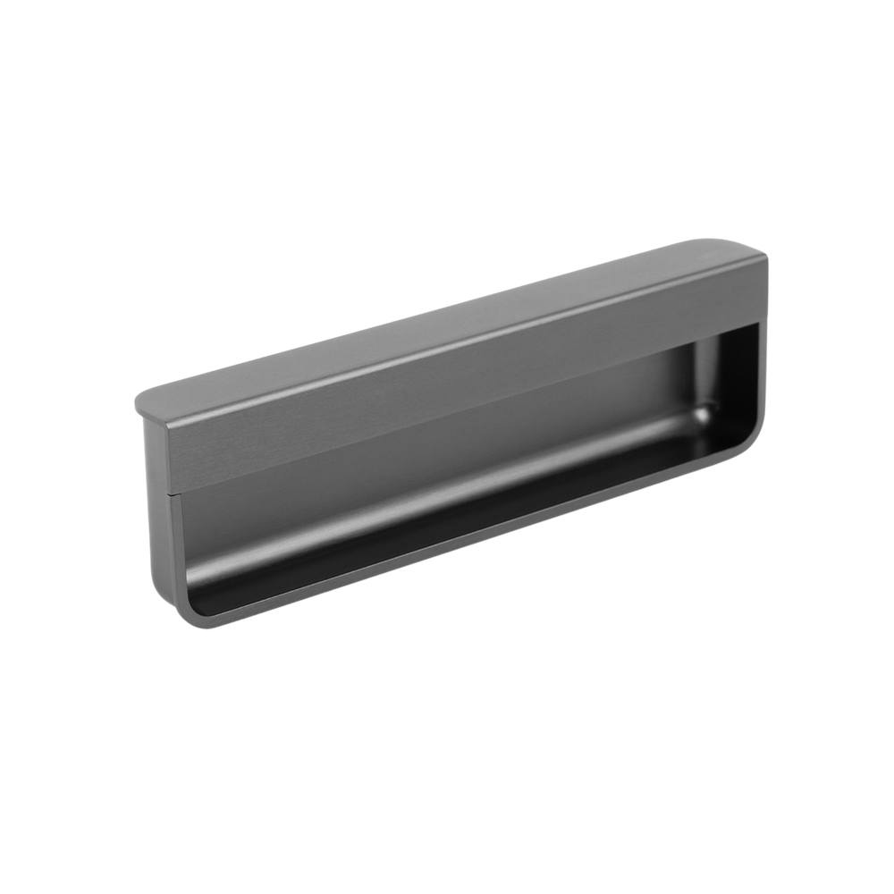Momo Moule Edge Flush Pull 128mm Black Titanium