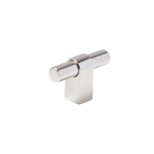 Momo Maida T Knob 52mm Polished Nickel - Polished Nickel