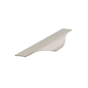 Momo Noma Lip Pull Handle 128mm Dull Brushed Nickel - Dull Brushed Nickel