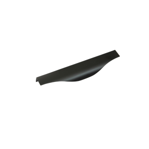 Momo Noma Lip Pull Handle 128mm Matte Black - Matte Black