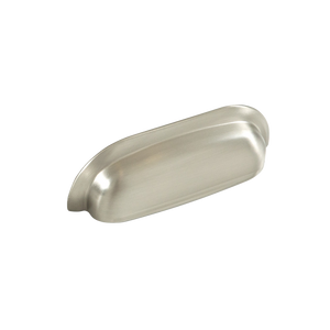 Momo New Hampton Cup Pull 96mm Dull Brushed Nickel - Dull Brushed Nickel