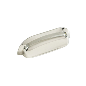 Momo New Hampton Cup Pull 96mm Polished Nickel - Polished Nickel