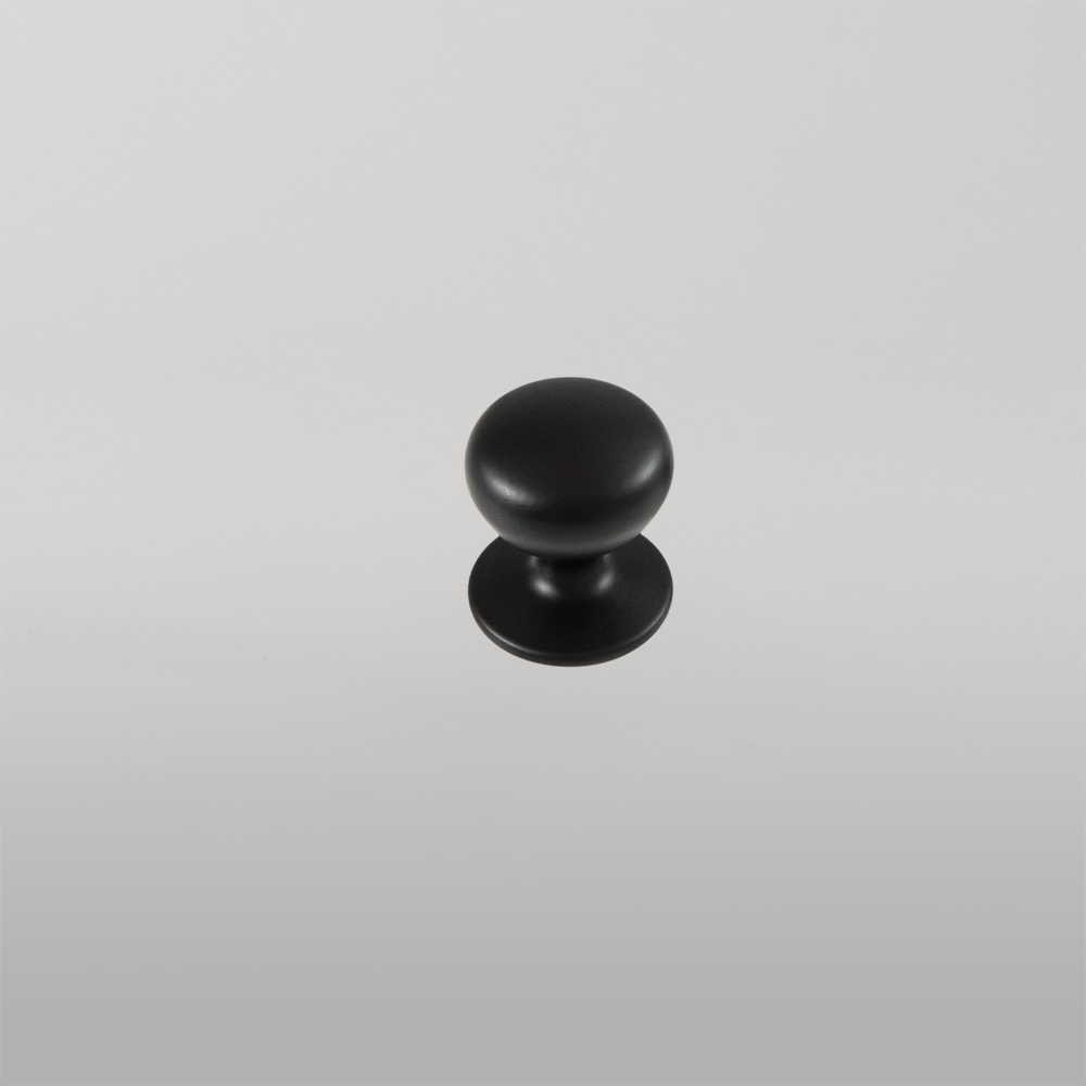 Momo New Hampton Round Knob 32mm Matte Black