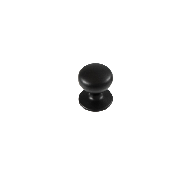 Momo New Hampton Round Knob 32mm Matte Black