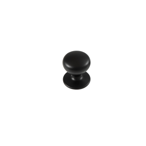Momo New Hampton Round Knob 32mm Matte Black - Matte Black