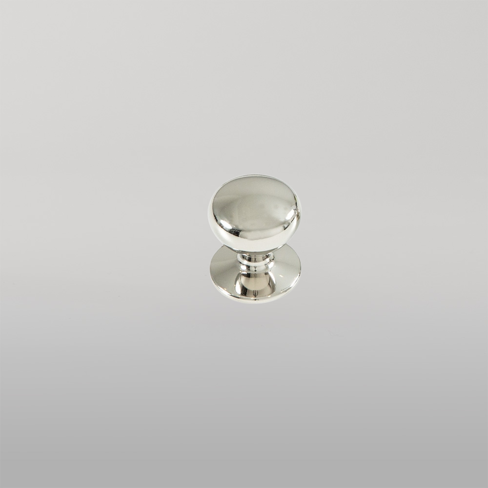 Momo New Hampton Round Knob 32mm Polished Nickel