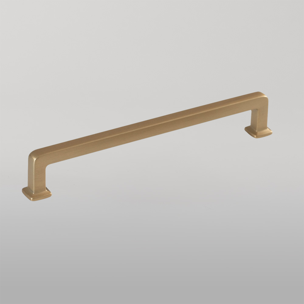 Momo Otto D Handle 160mm Satin Brass