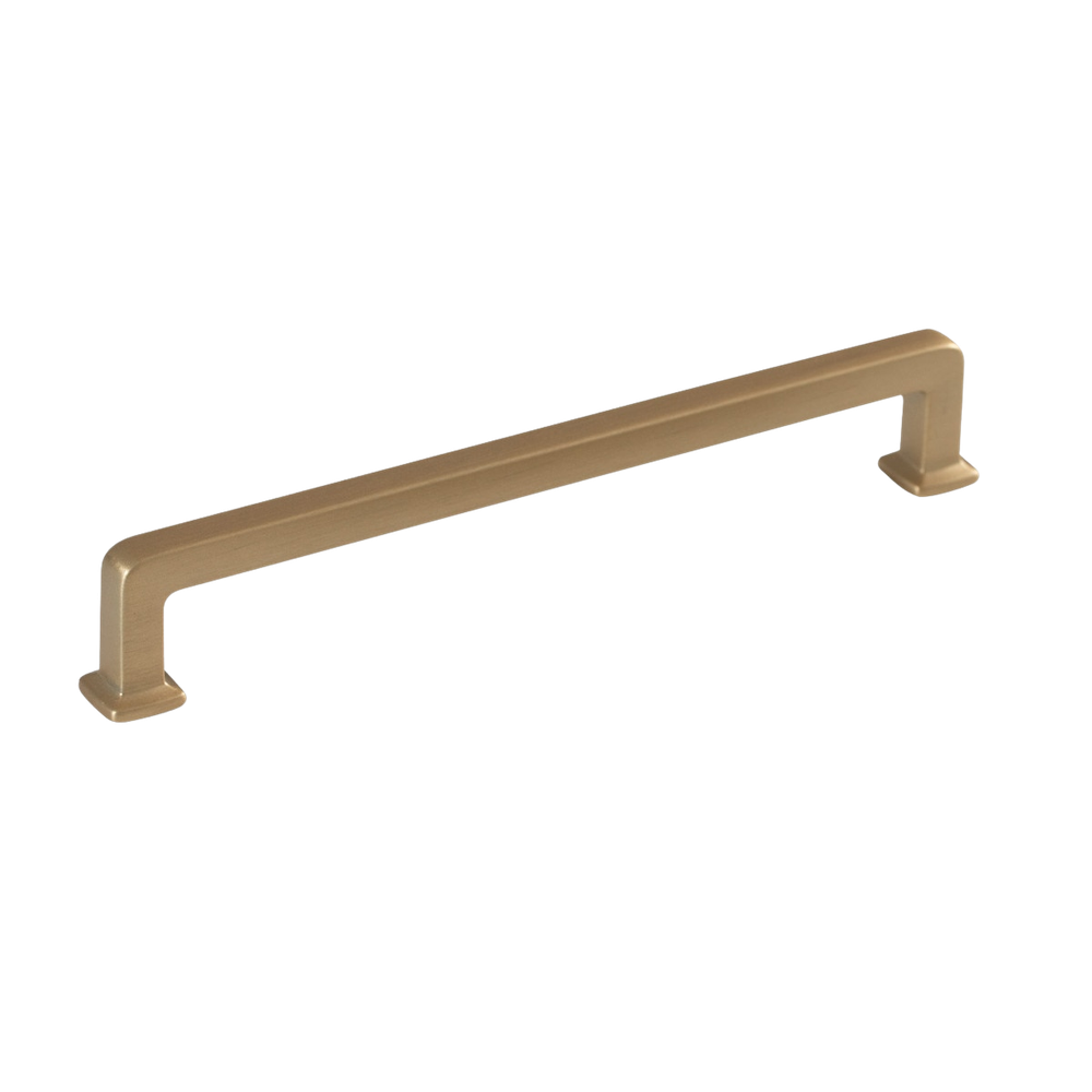 Momo Otto D Handle 160mm Satin Brass