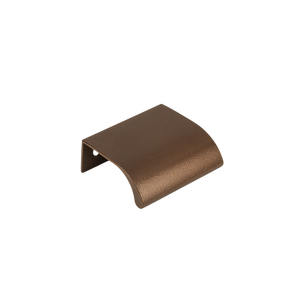 Momo Ona Lip Pull Handle 32mm Metallic Golden Brown - Metallic Golden Brown