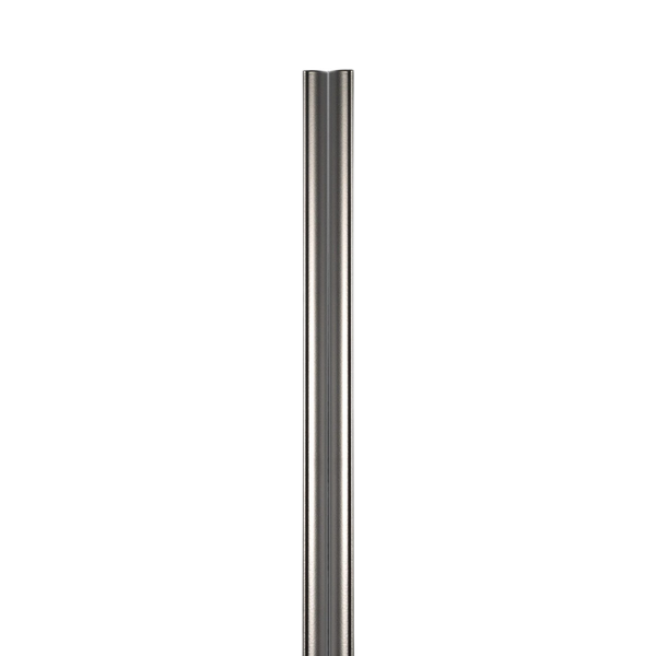 Momo Ona Lip Pull Handle 1056mm Metallic Grey