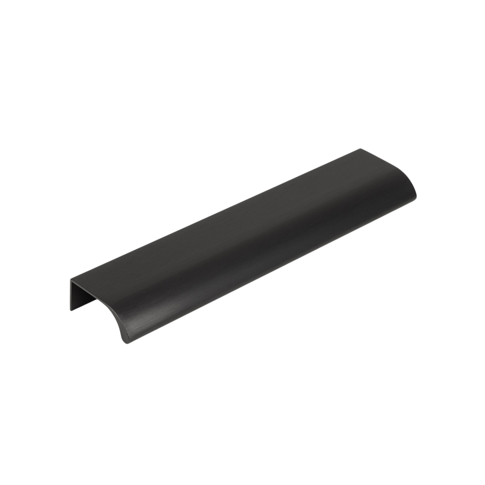 Momo Ona Lip Pull Handle 128mm Brushed Black