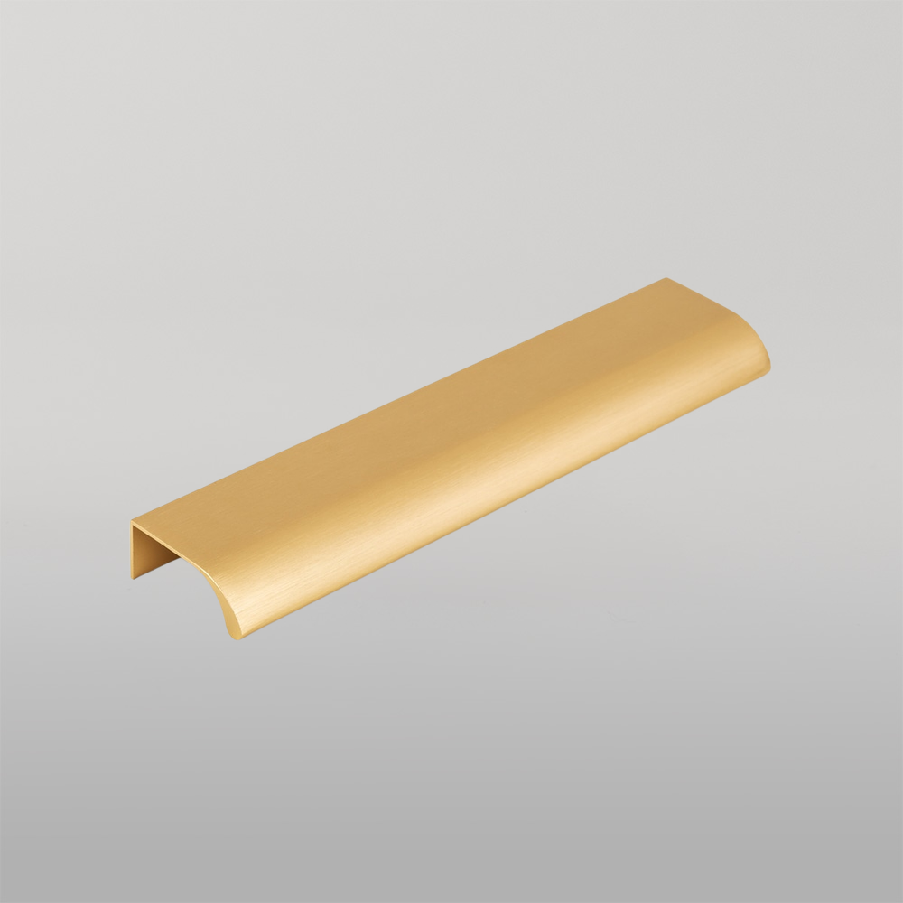 Momo Ona Lip Pull Handle 128mm Brushed Dark Brass