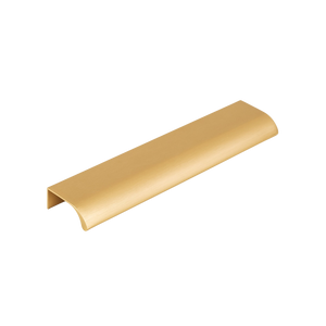 Momo Ona Lip Pull Handle 128mm Brushed Dark Brass - Brushed Dark Brass