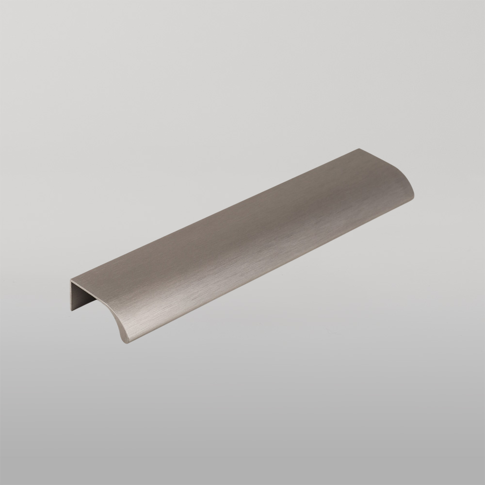 Momo Ona Lip Pull Handle 128mm Brushed Grey