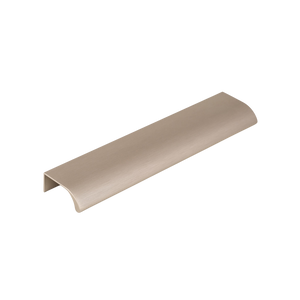 Momo Ona Lip Pull Handle 128mm Dull Brushed Nickel - Dull Brushed Nickel