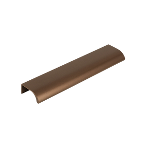 Momo Ona Lip Pull Handle 128mm Metallic Golden Brown - Metallic Golden Brown
