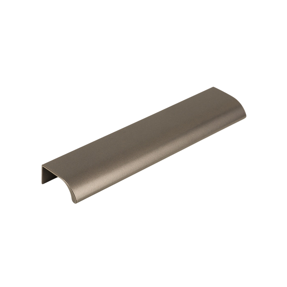Momo Ona Lip Pull Handle 128mm Metallic Grey