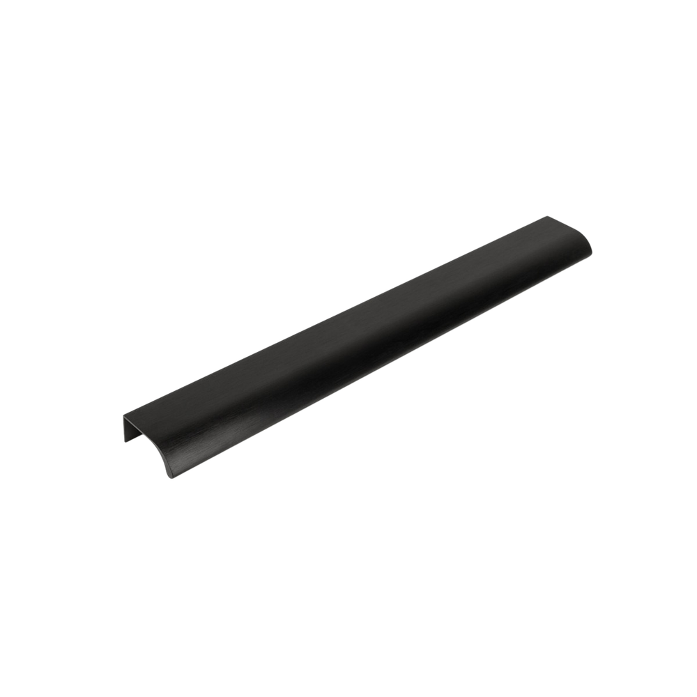 Momo Ona Lip Pull Handle 256mm Brushed Black