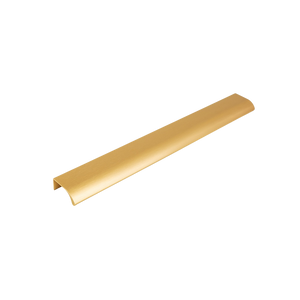 Momo Ona Lip Pull Handle 256mm Brushed Dark Brass - Brushed Dark Brass