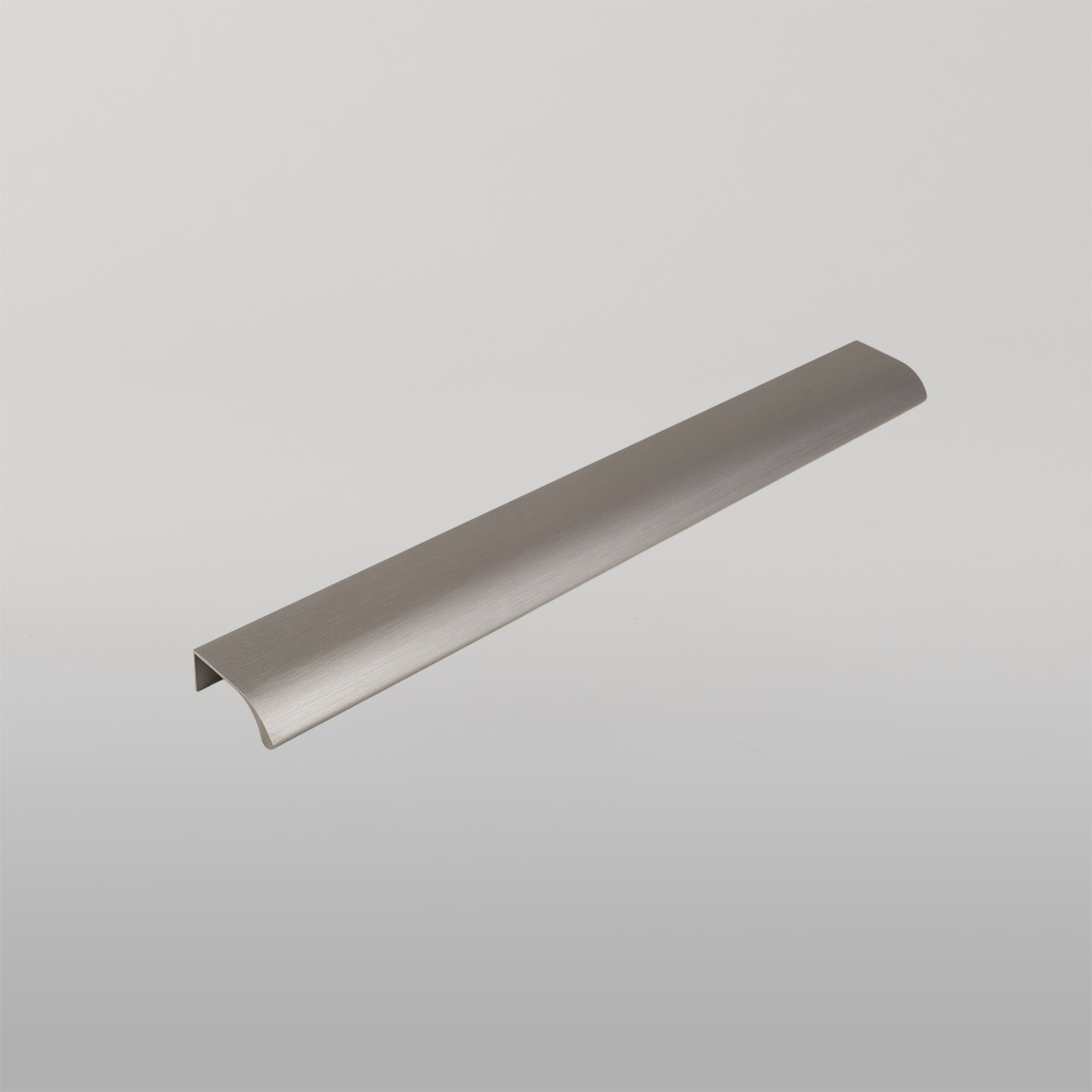 Momo Ona Lip Pull Handle 256mm Brushed Grey