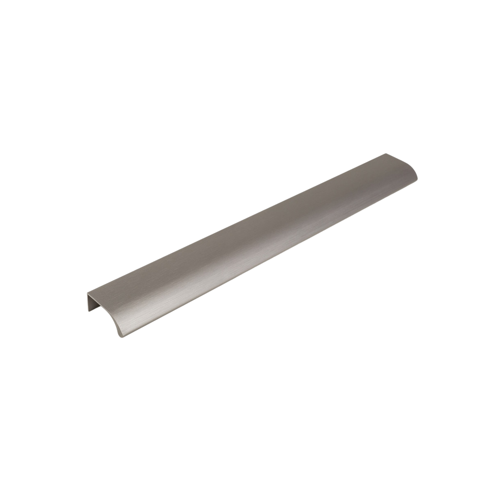 Momo Ona Lip Pull Handle 256mm Brushed Grey