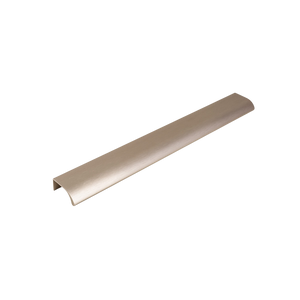 Momo Ona Lip Pull Handle 256mm Dull Brushed Nickel - Dull Brushed Nickel