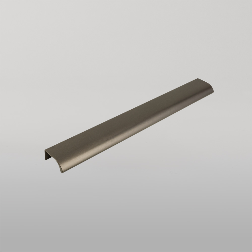 Momo Ona Lip Pull Handle 256mm Metallic Grey